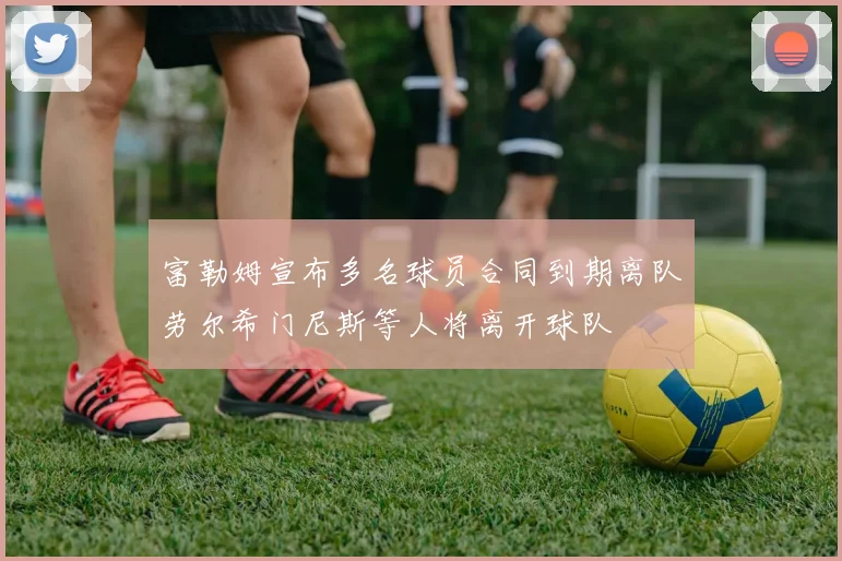 富勒姆宣布多名球员合同到期离队劳尔希门尼斯等人将离开球队